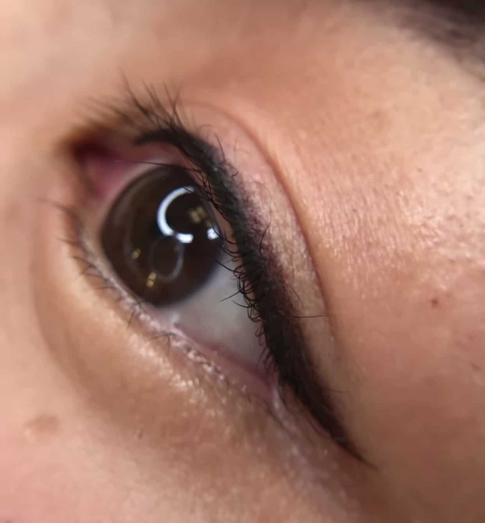 permanent winged eyeliner makeup salon oakville