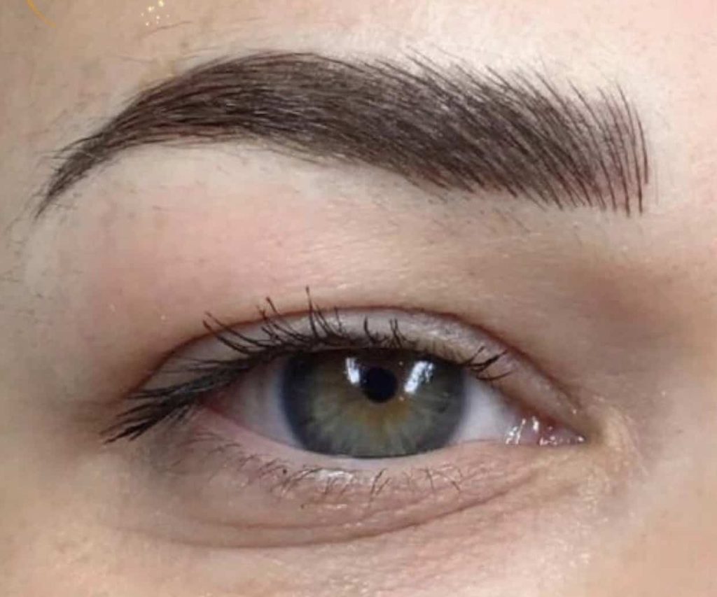 microblading and nano brows oakville close up